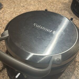 Cuisinart Silver Belgian waffle maker